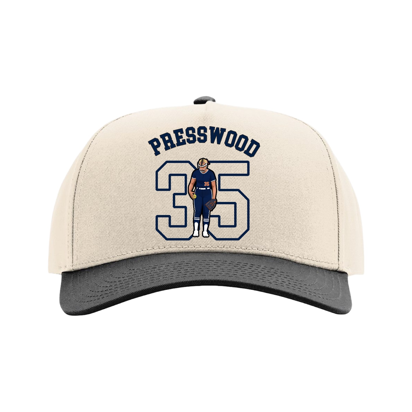 Full Fabric Five-Panel Champ Cap