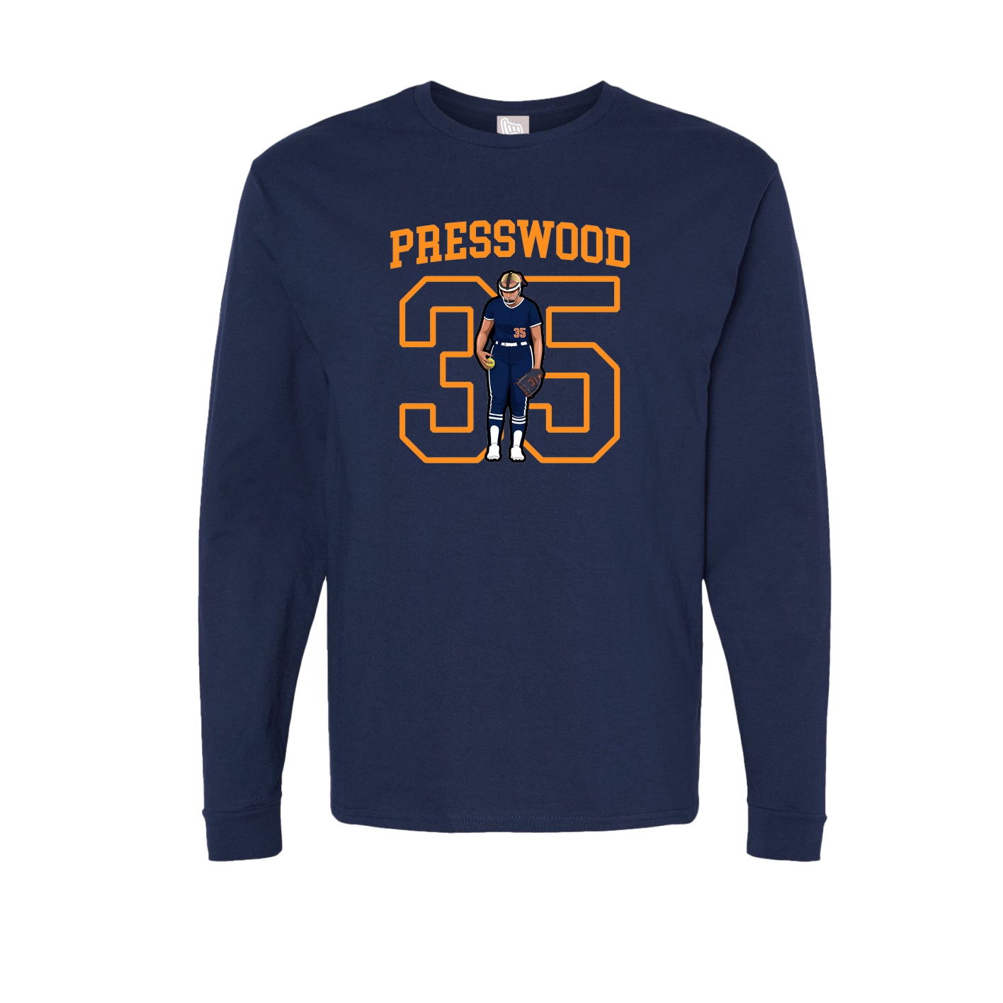 Long Sleeve Tee — Shirsey in Navy