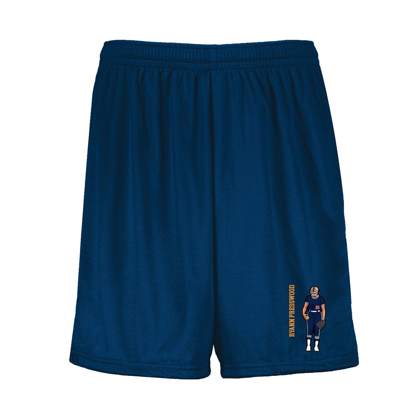 Shorts — Name Vertical in Navy