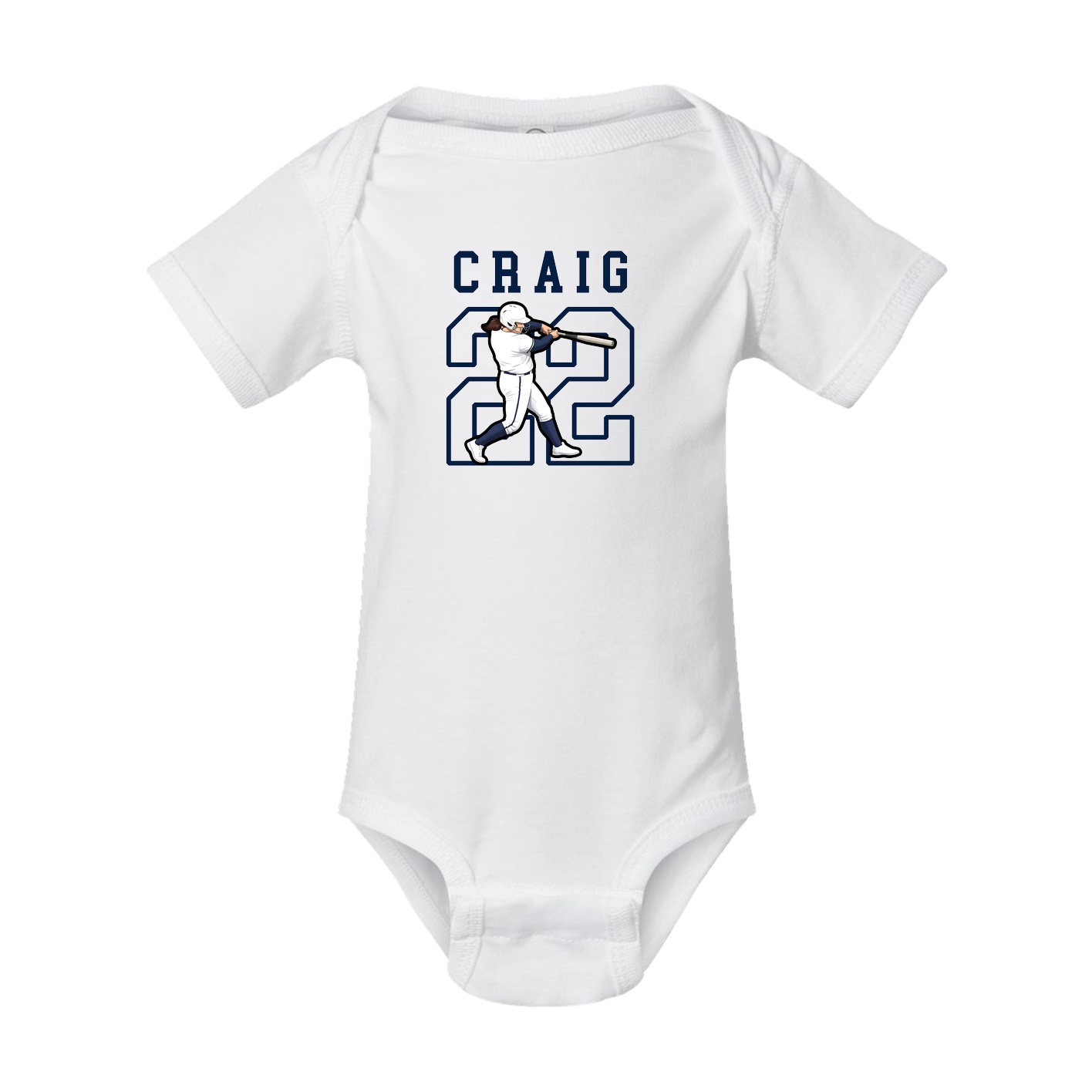 Baby Onesie — Shirsey in White