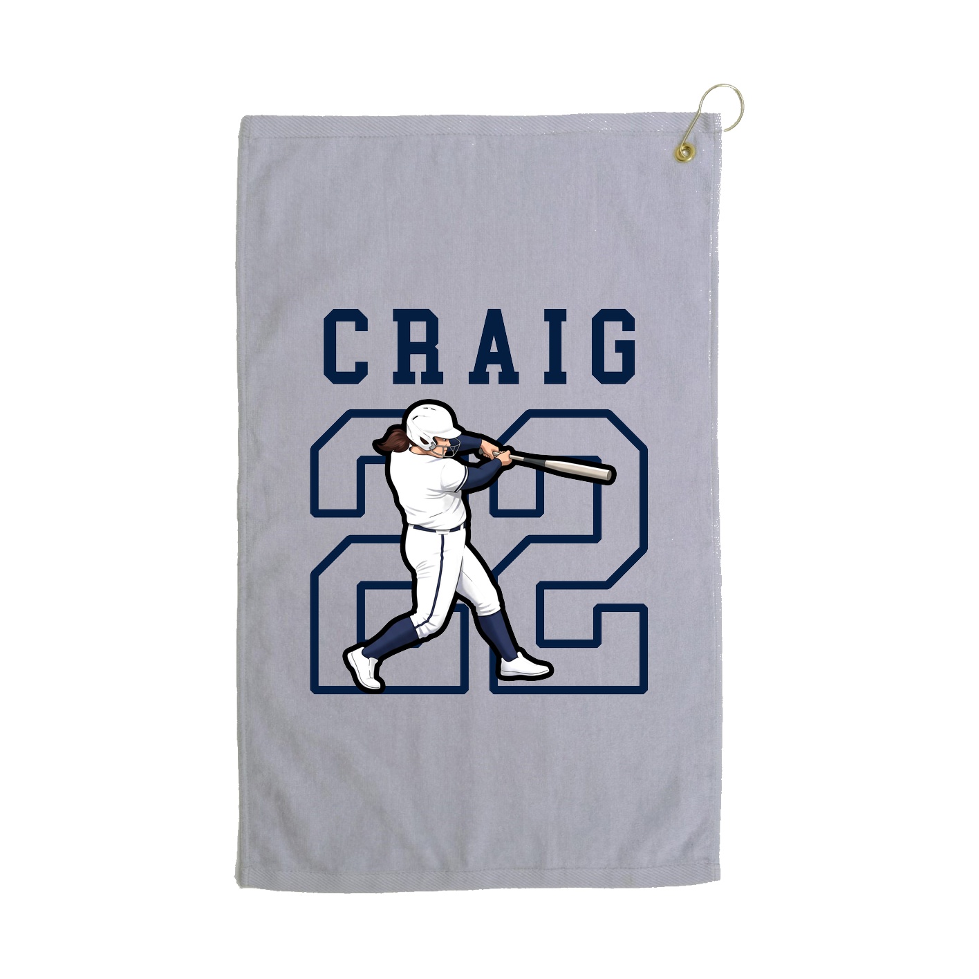 Golf Towel — Shirsey in Grey