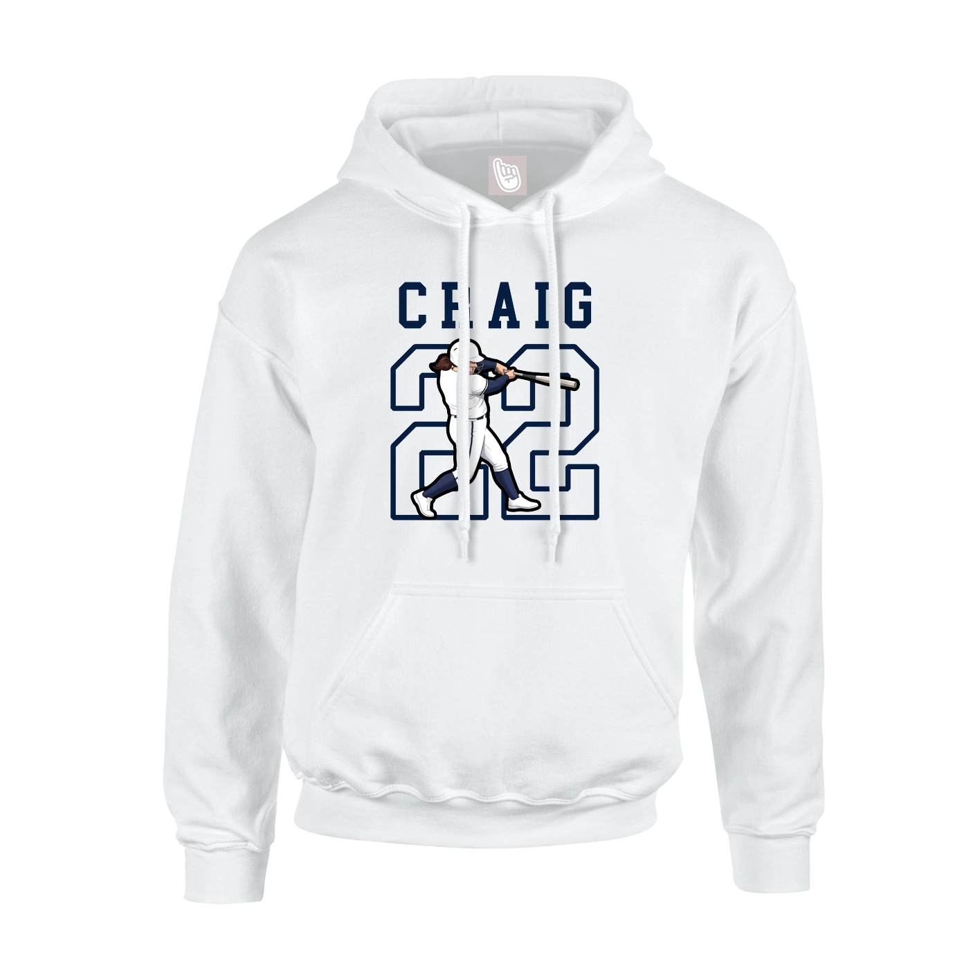 Youth Hoodie — Shirsey in White