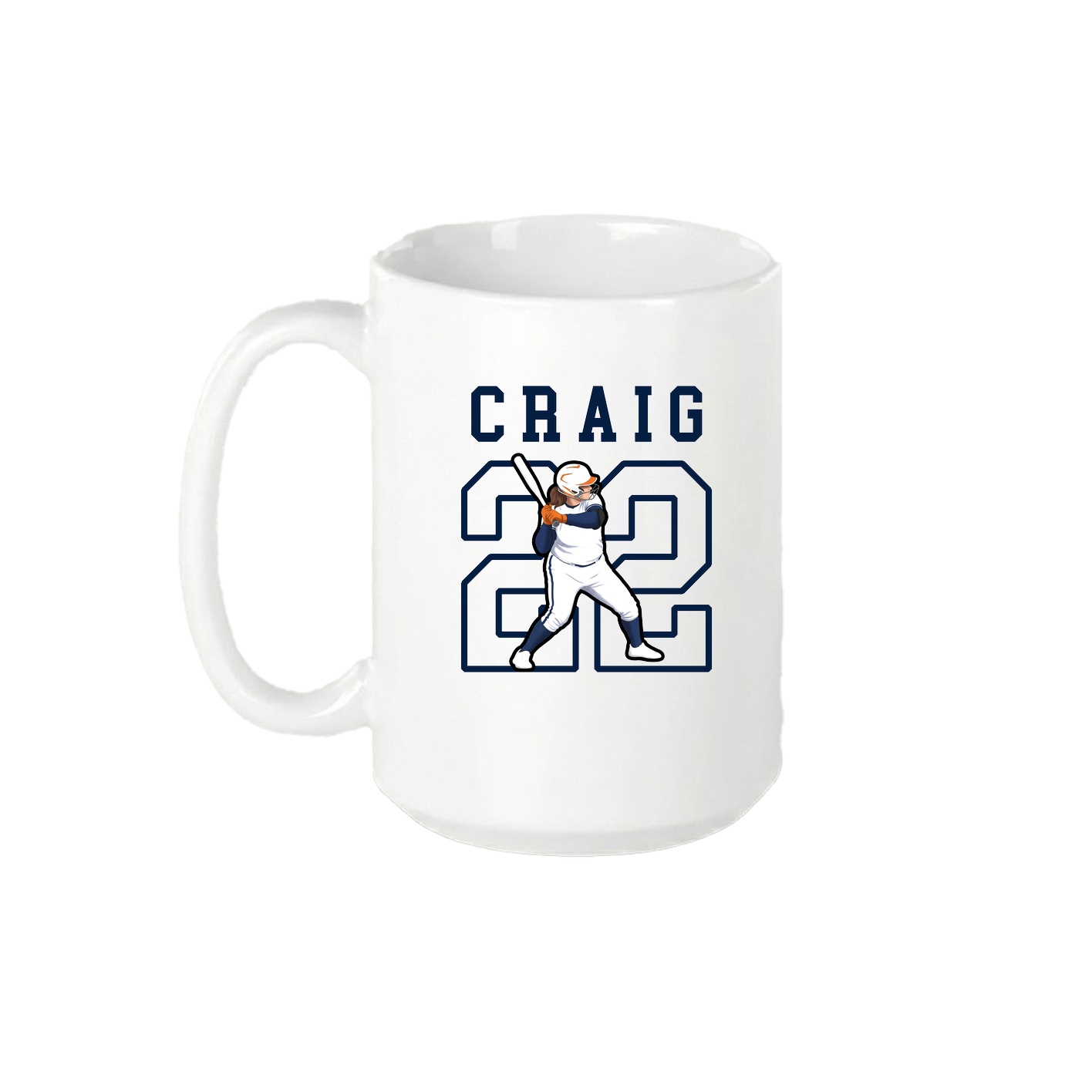 15oz Coffee Mug — Shirsey in White