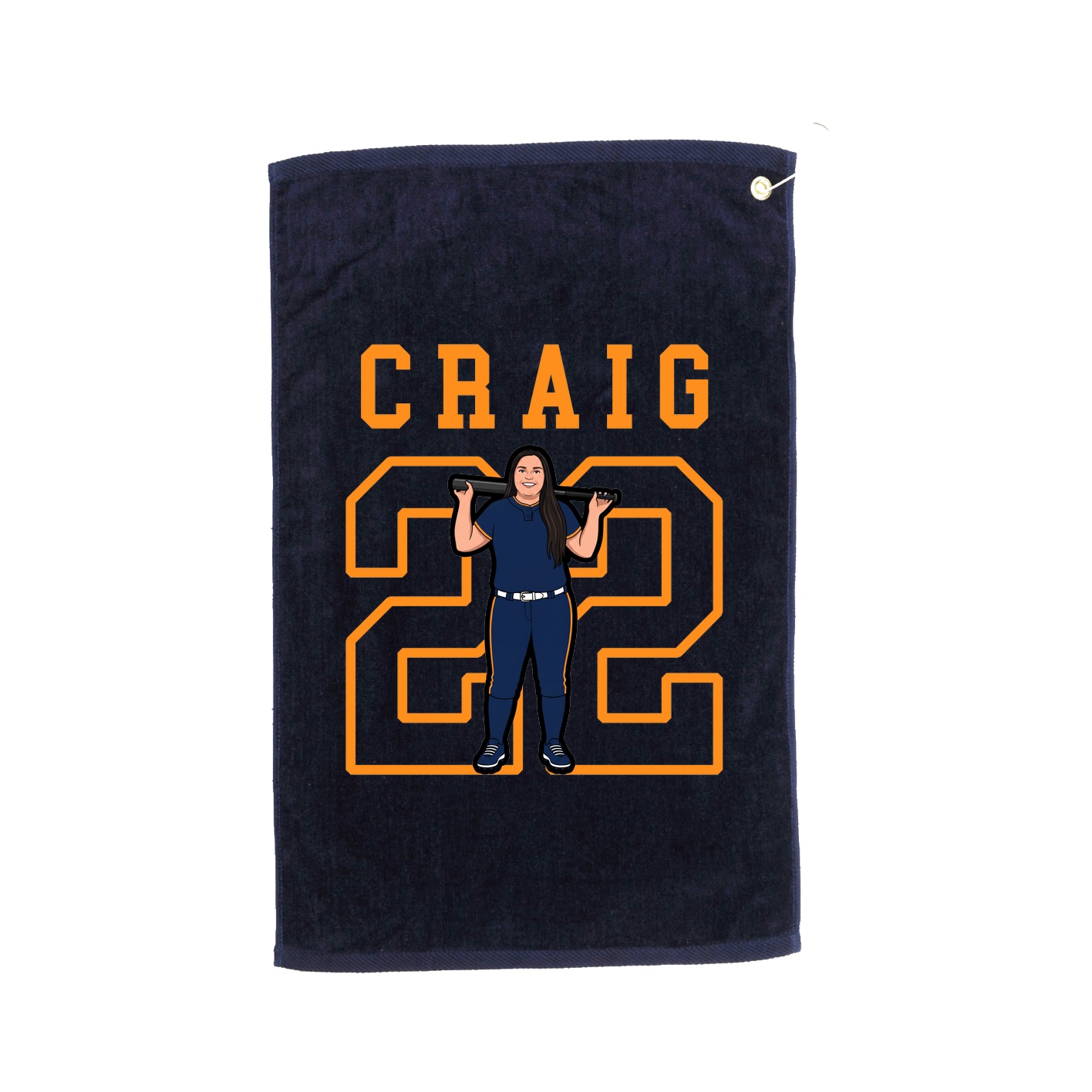 Golf Towel — Shirsey in Navy