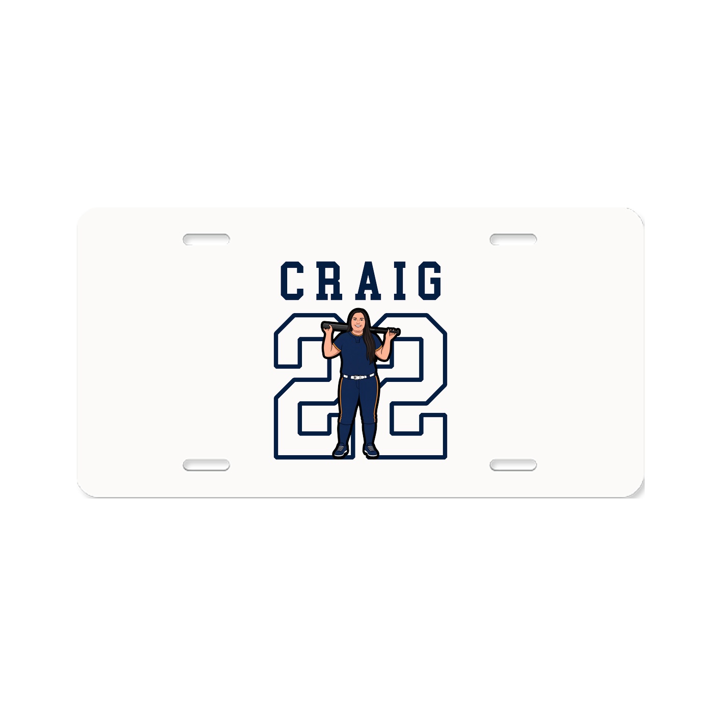 License Plate — Shirsey in Classic