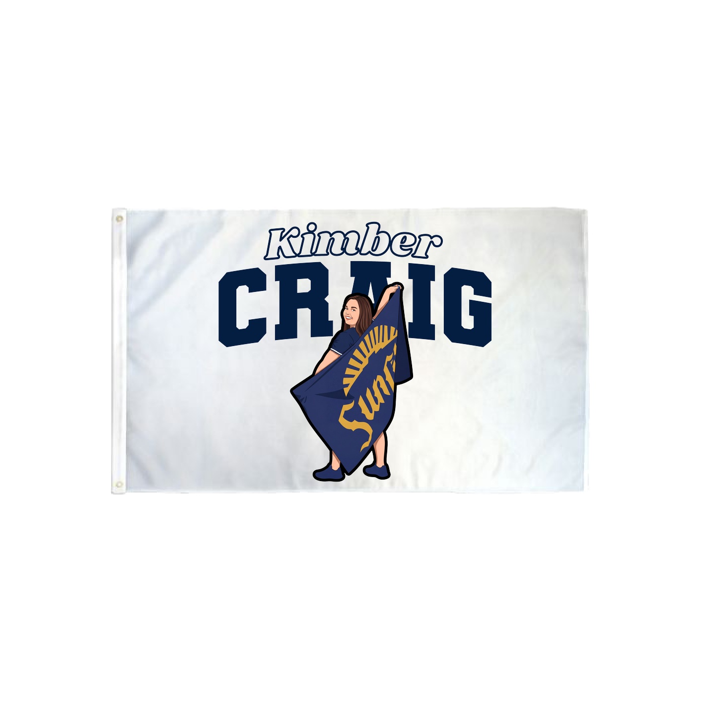 3x5 Flag — Name Arch in Classic
