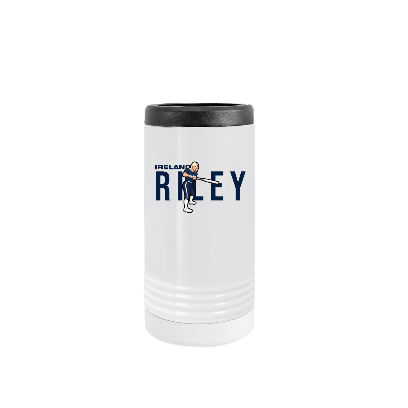 Slim Beverage Holder — Player Name in White