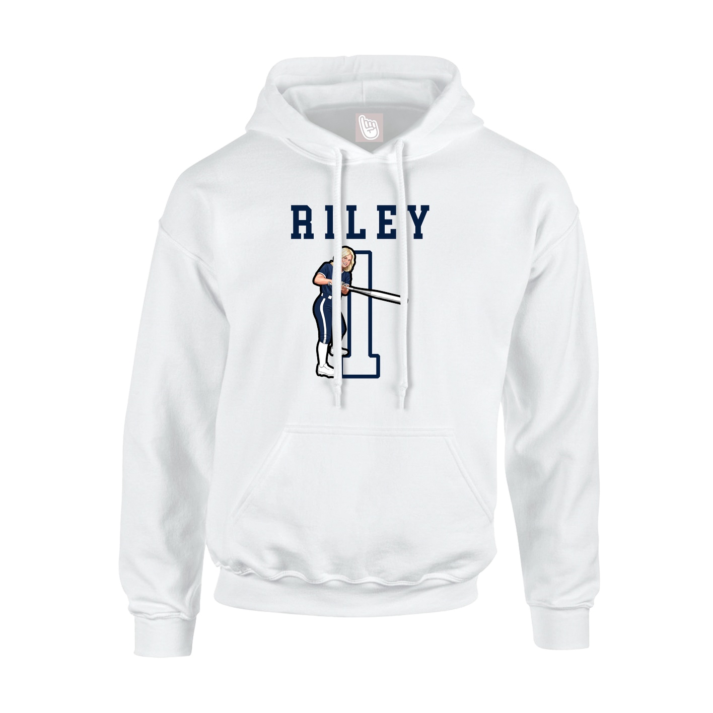 Youth Hoodie — Shirsey in White