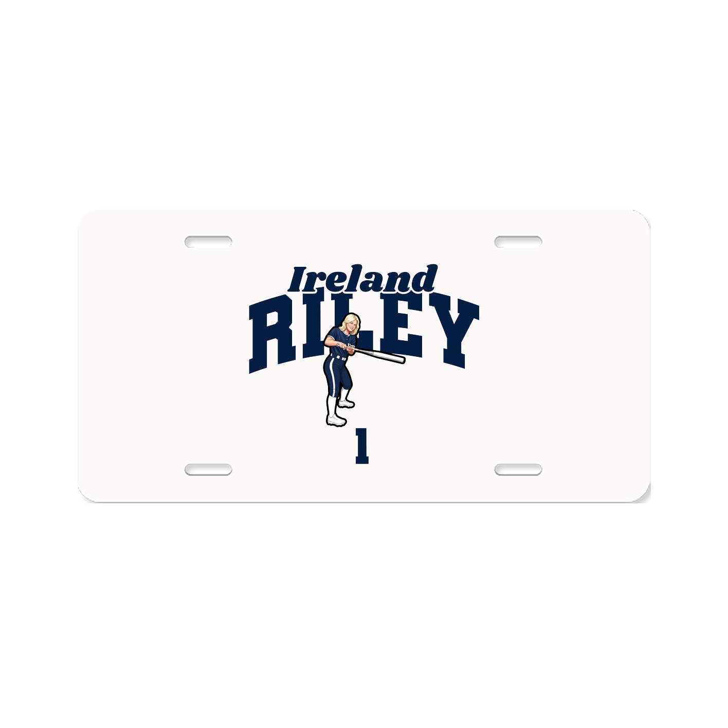 License Plate — Signature Arch in Classic
