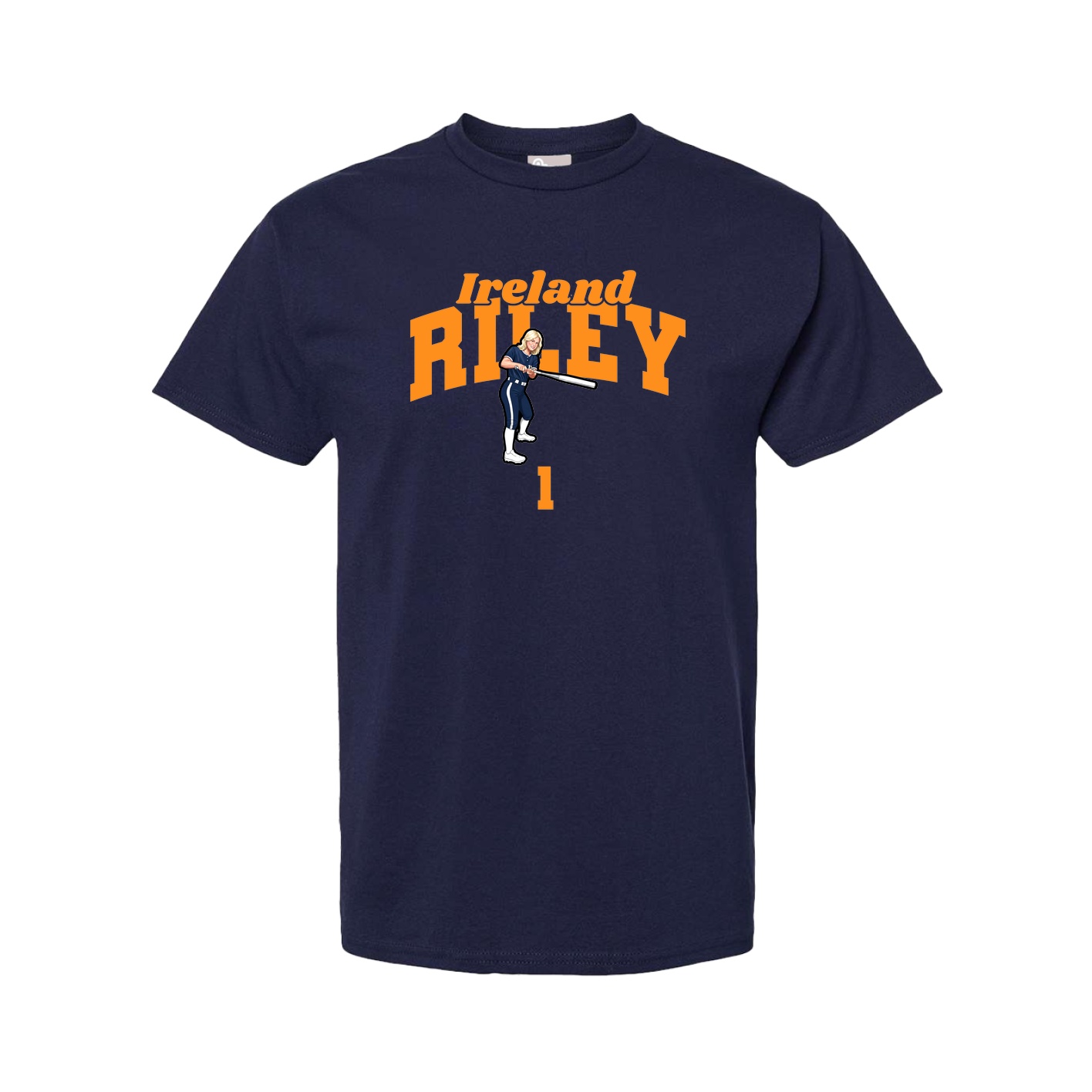 Tee — Signature Arch in Navy