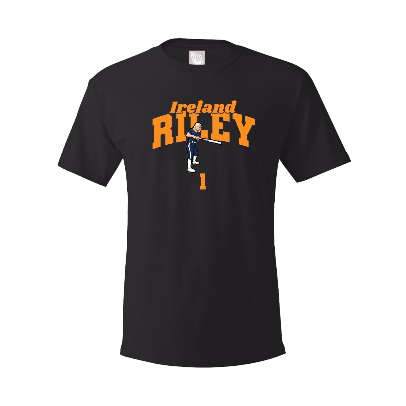 Youth Tee — Signature Arch in Black