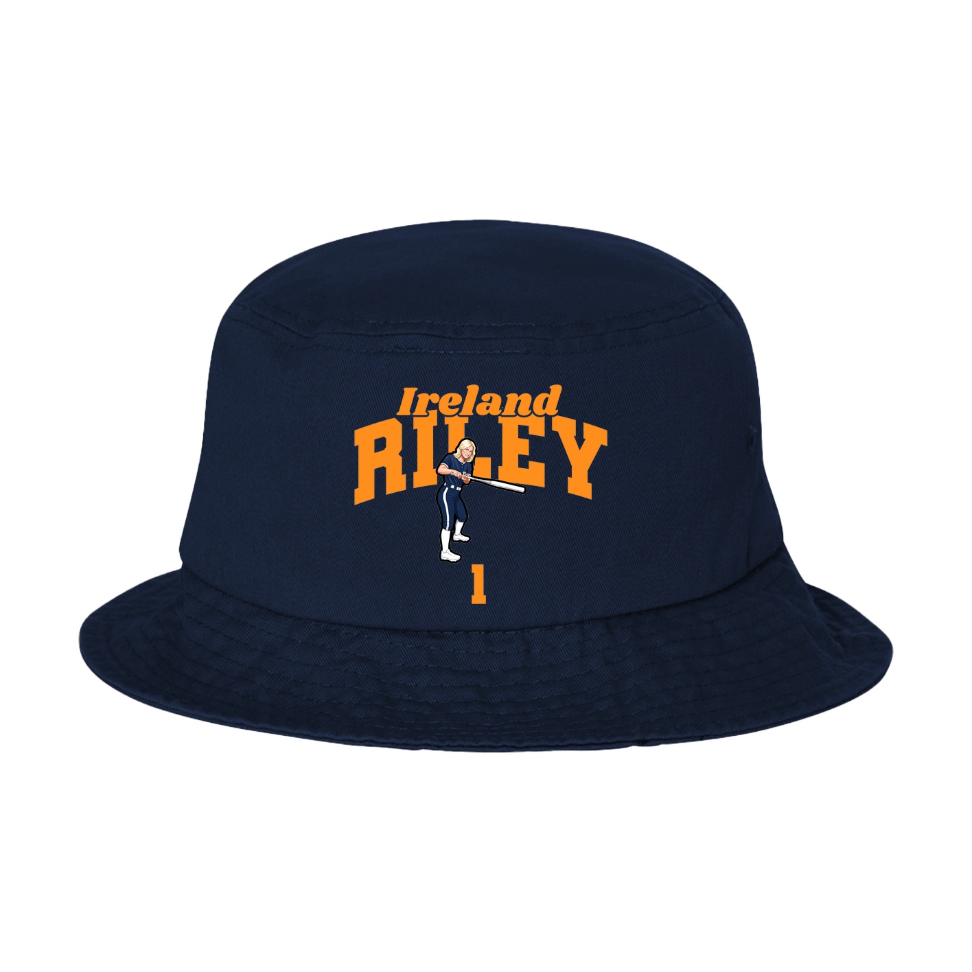 Bucket Cap — Signature Arch in Navy
