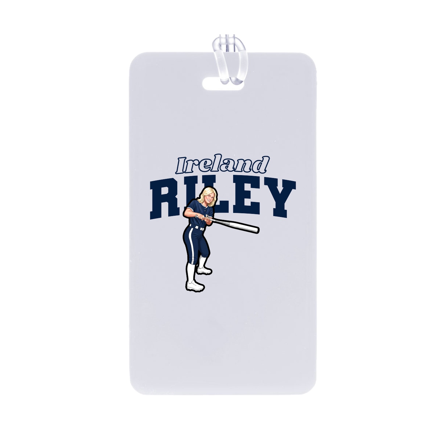 Bag Tag — Name Arch in Classic