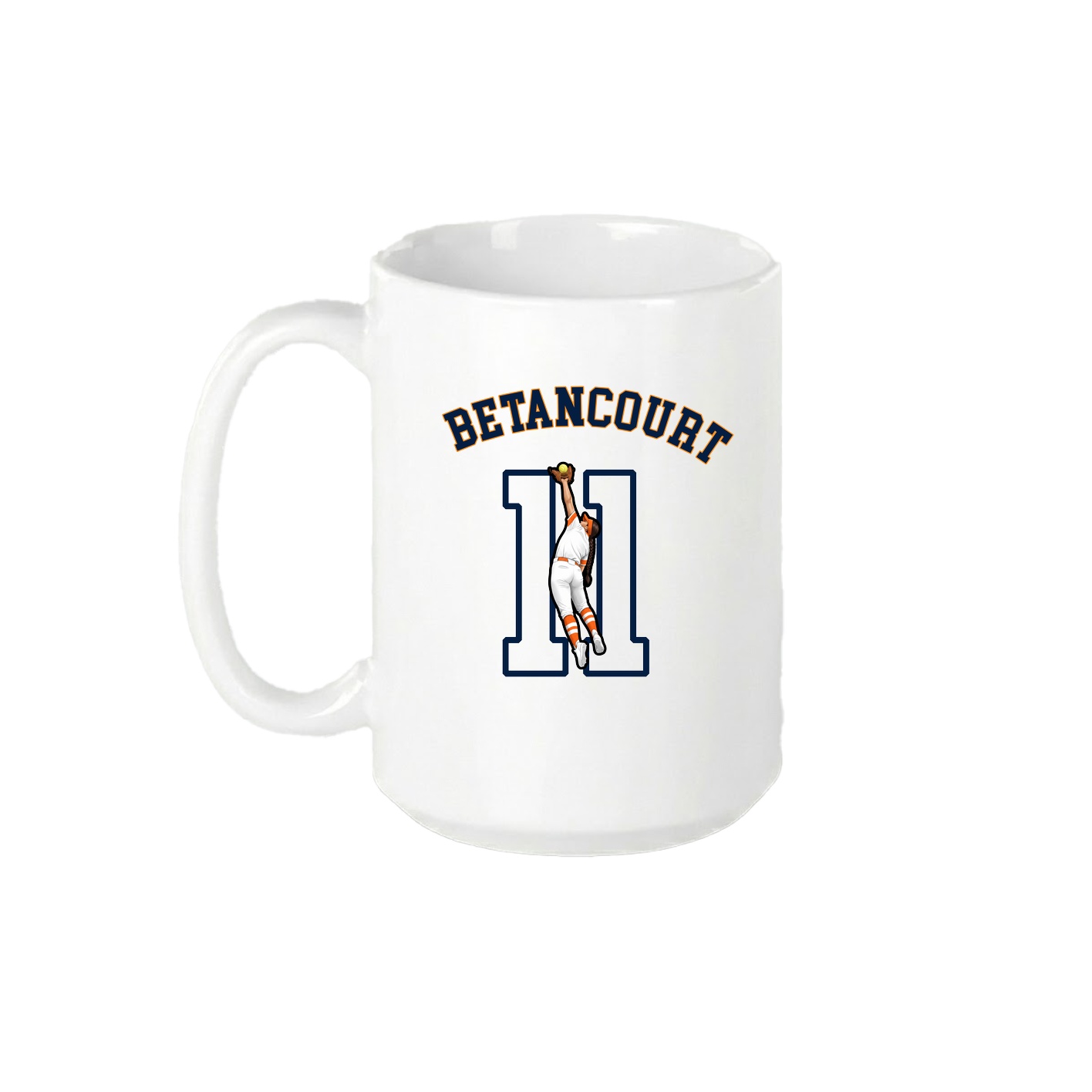 15oz Coffee Mug — Shirsey Arch in White