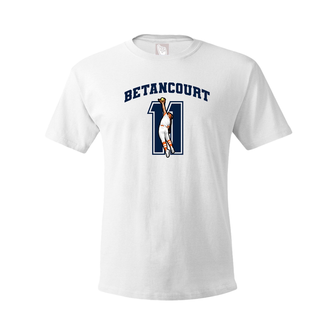 Tee — Number in White