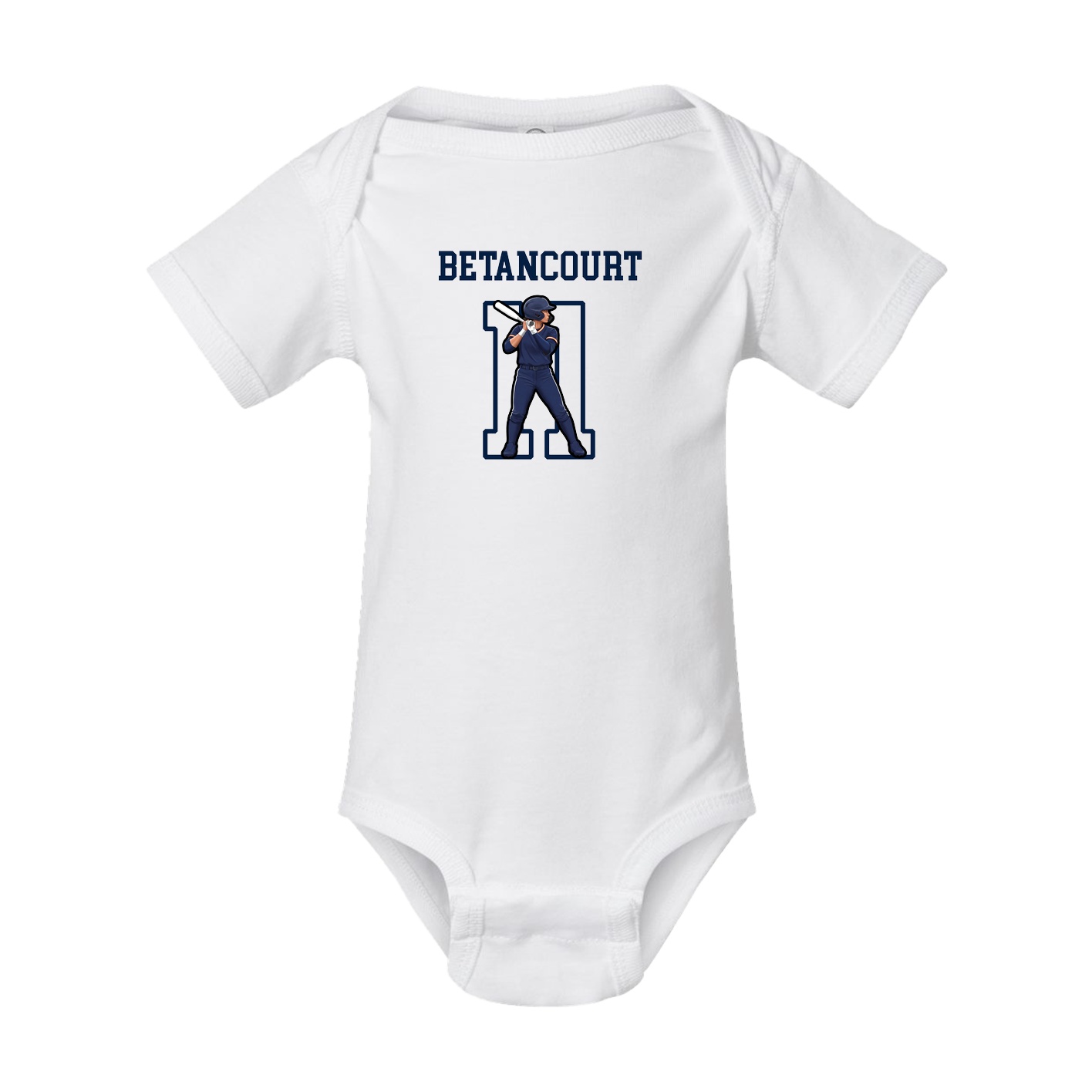Baby Onesie — Shirsey in White