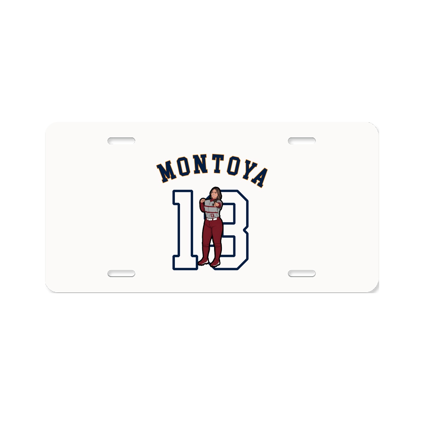 License Plate — Shirsey Arch in Classic