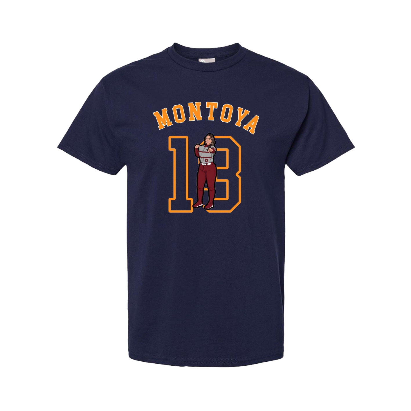 Youth Tee — Shirsey Arch in Navy