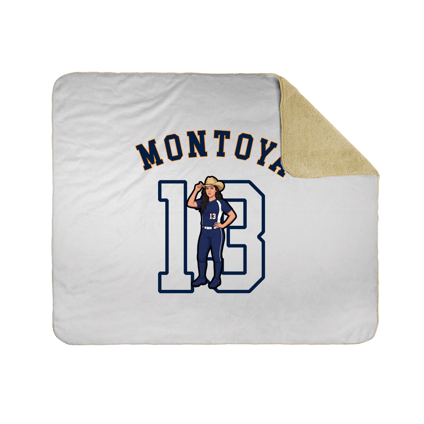 Throw Blanket — Shirsey Arch in White