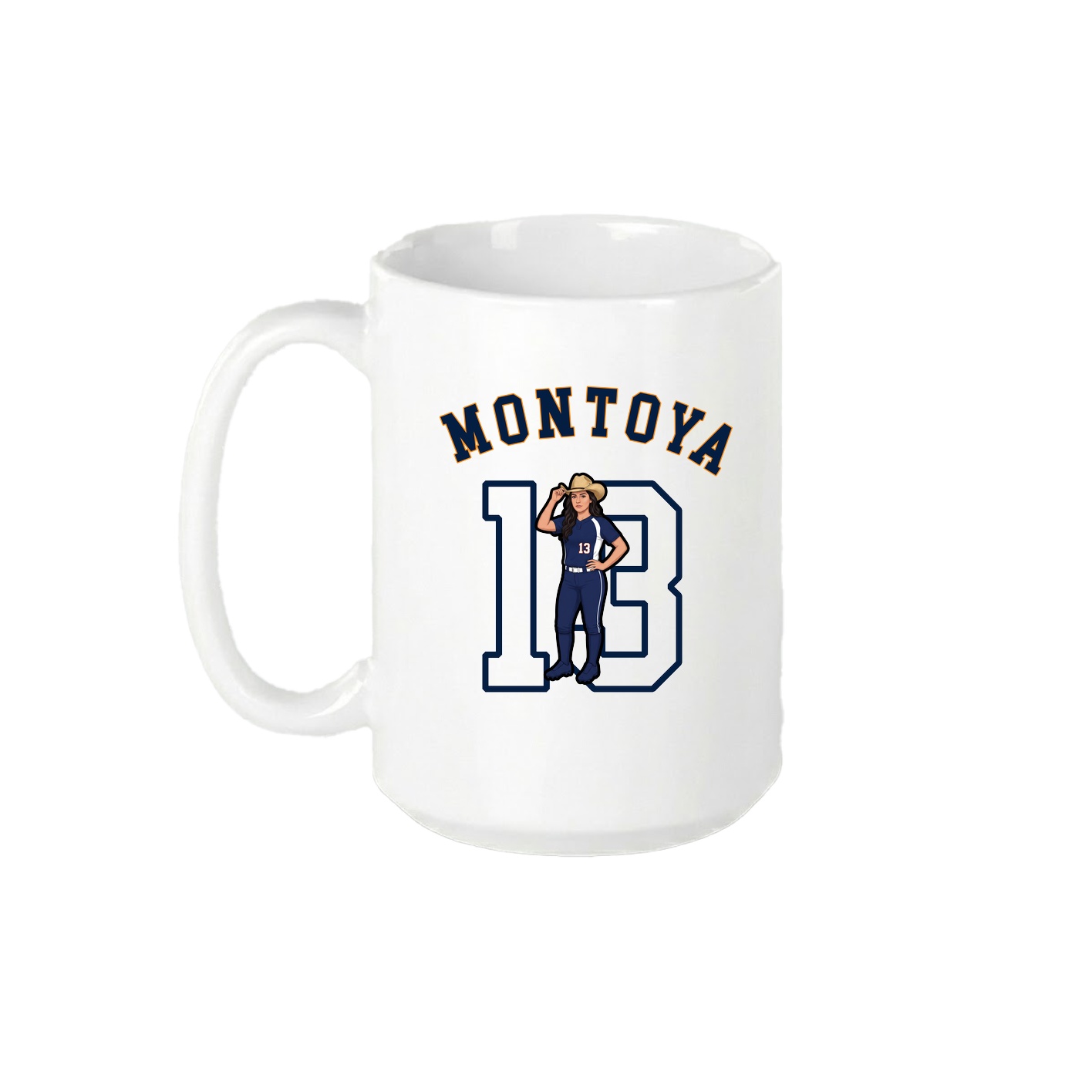15oz Coffee Mug — Shirsey Arch in White