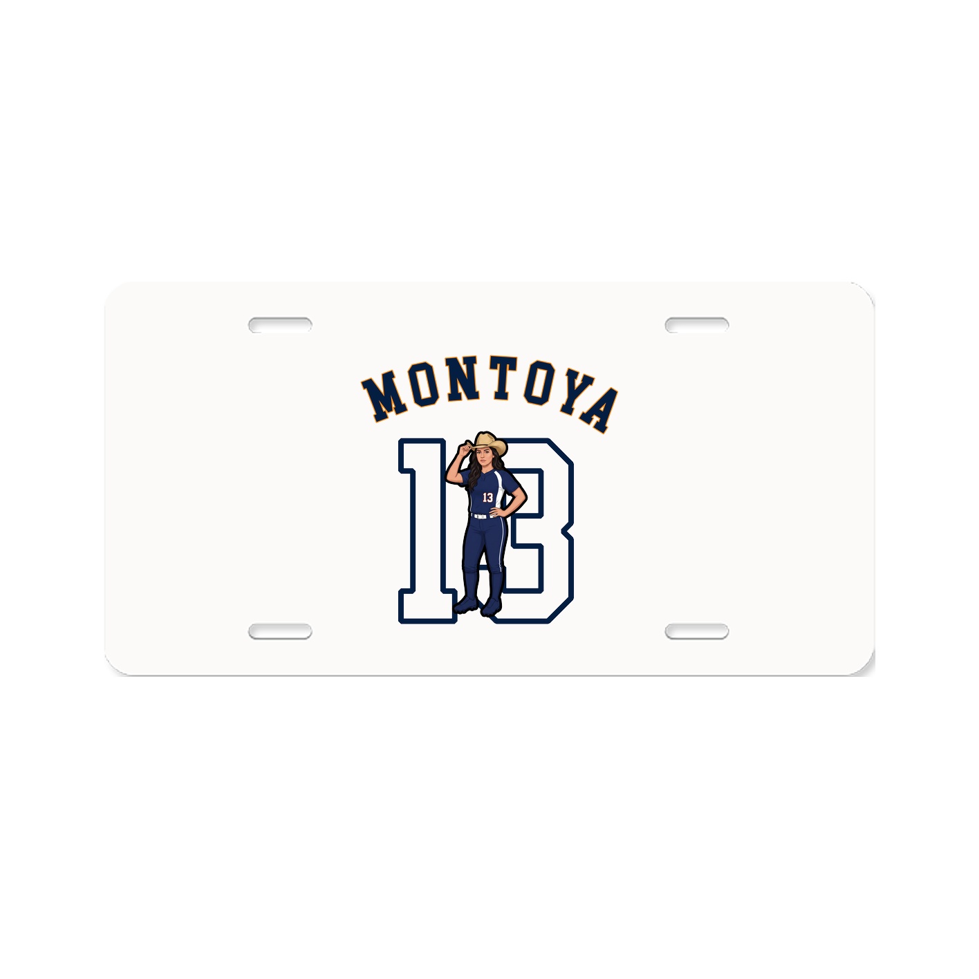 License Plate — Shirsey Arch in Classic