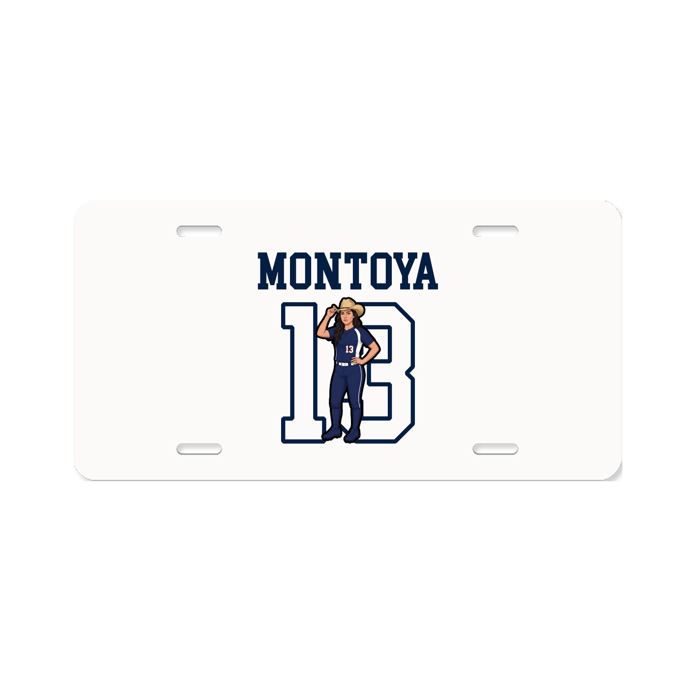 License Plate — Shirsey in Classic