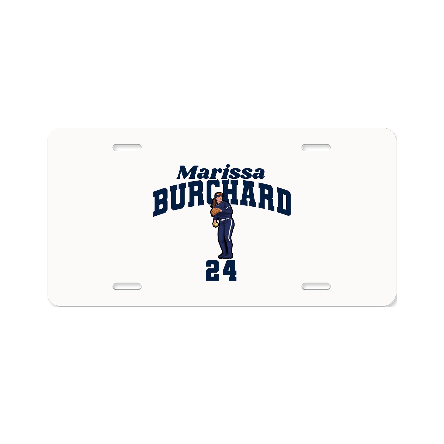 License Plate — Signature Arch in Classic