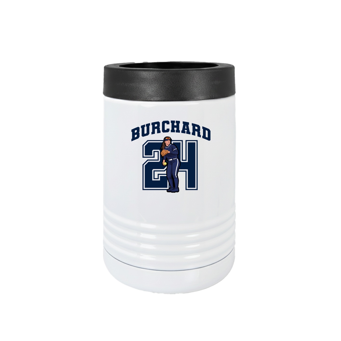 Beverage Holder — Number in White