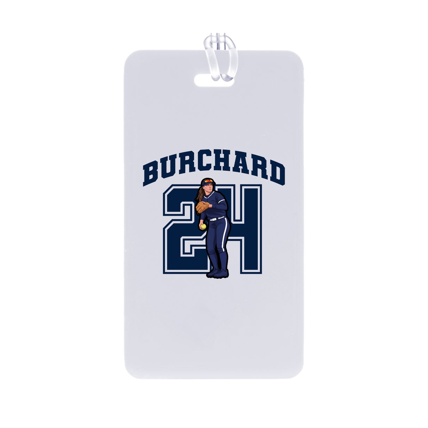 Bag Tag — Number in Classic