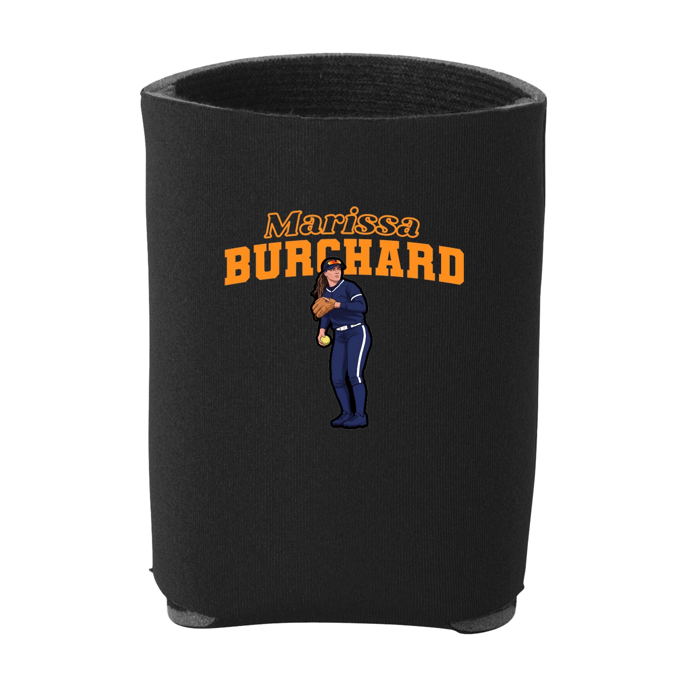 Can Holder — Name Arch in Black