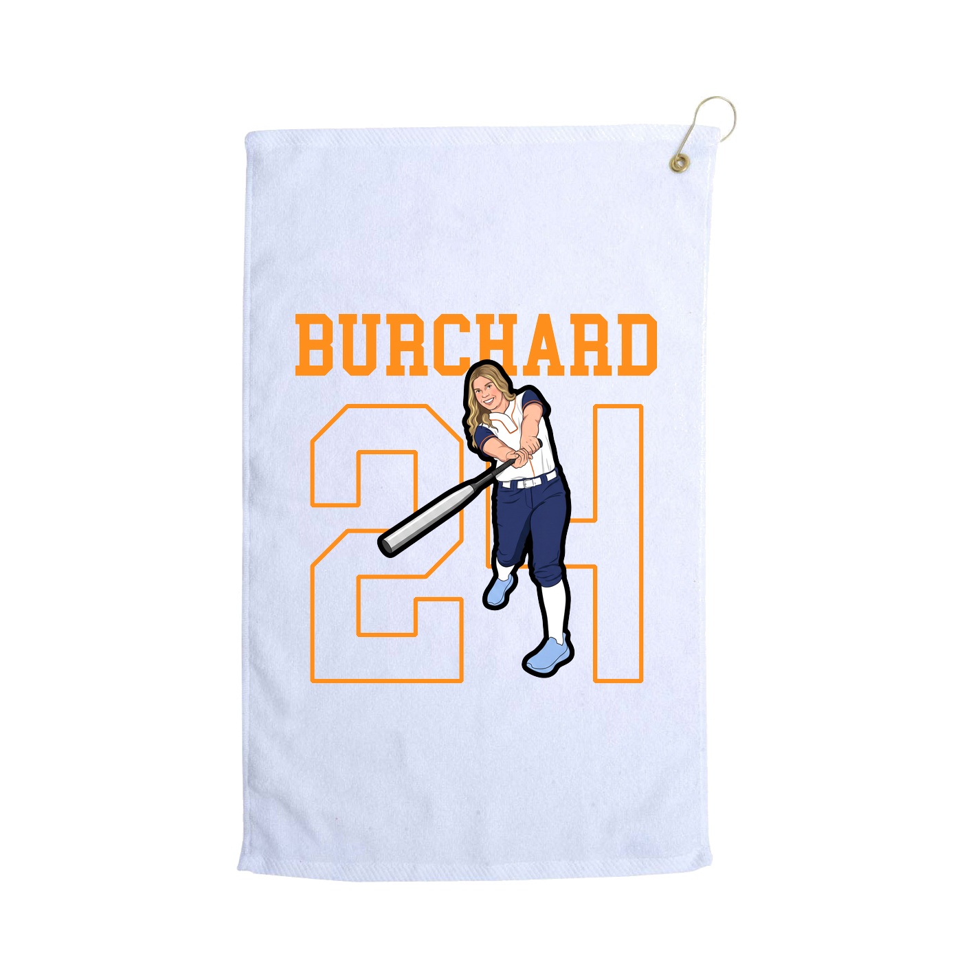 Golf Towel — Shirsey in White