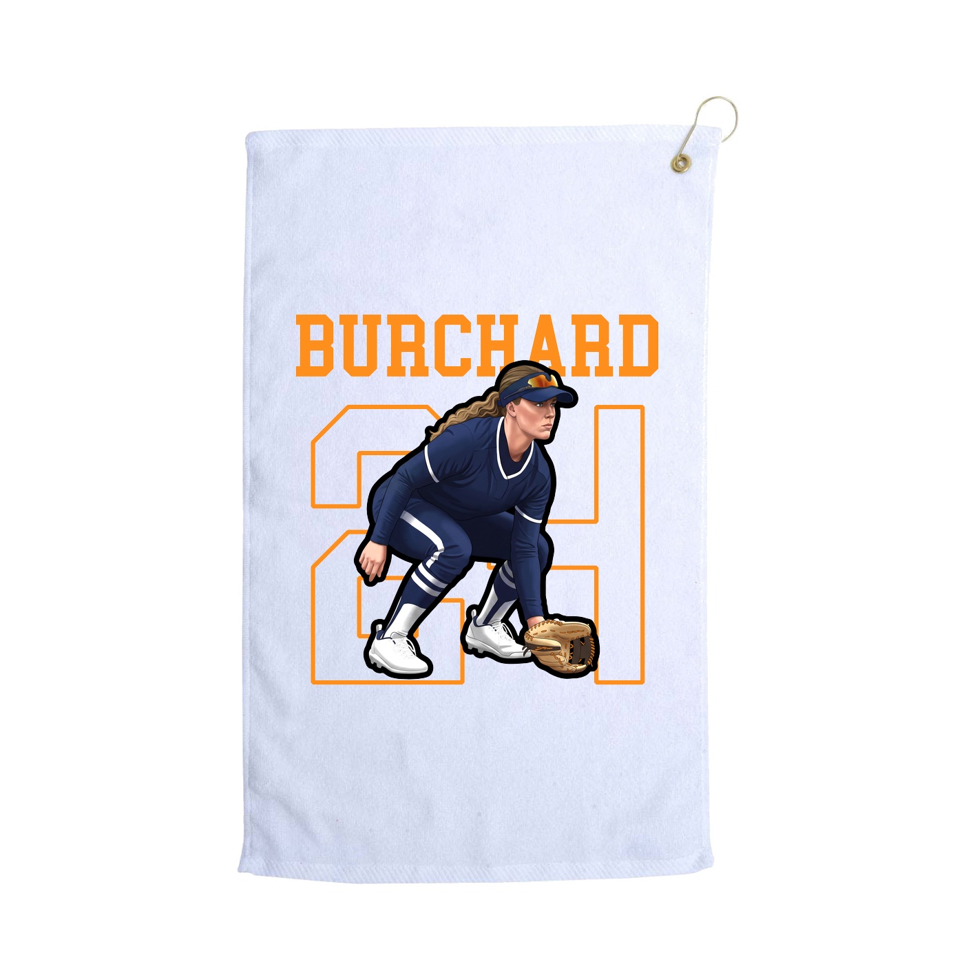 Golf Towel — Shirsey in White