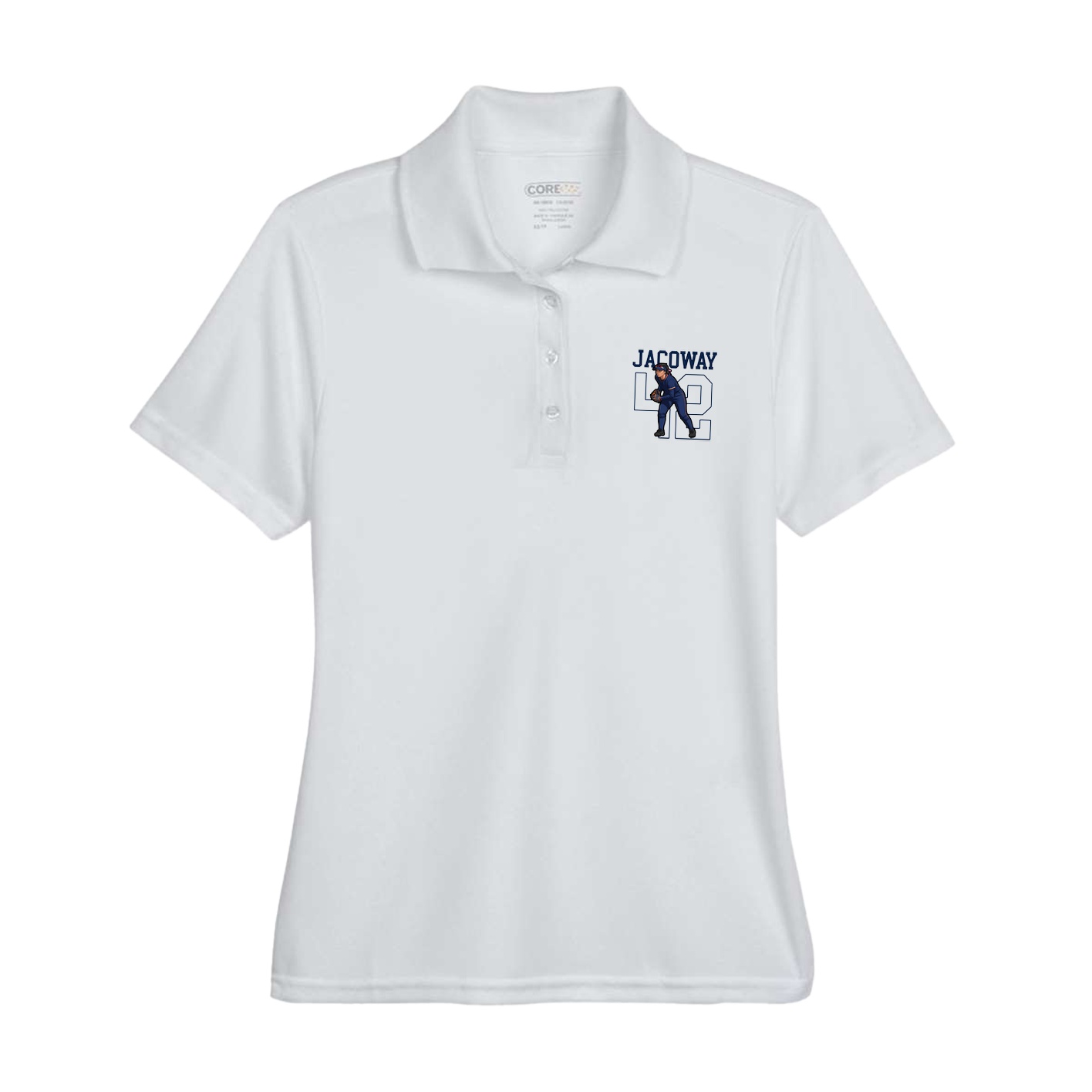 Womens Performance Polo — Shirsey in Grey