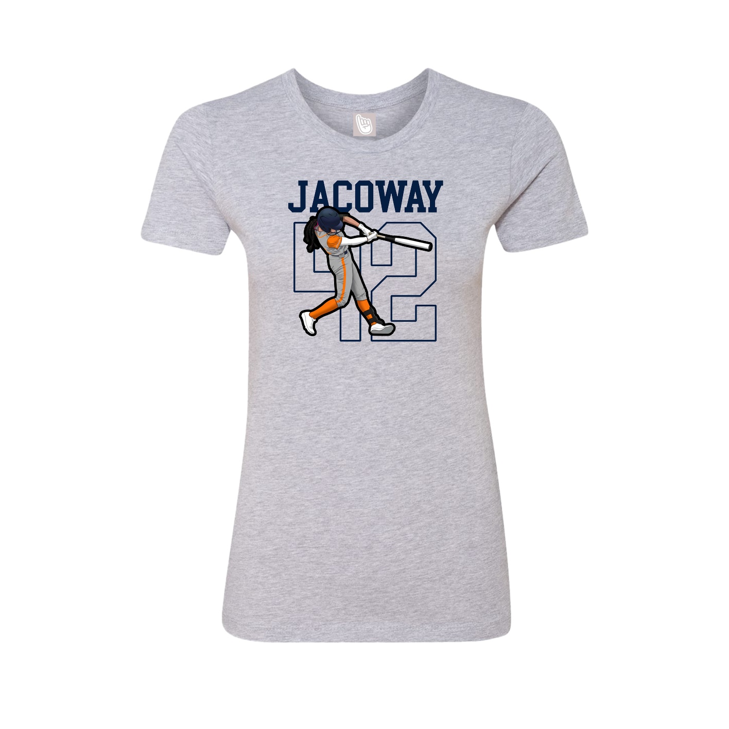 Fitted Women's Tee — Shirsey in Grey