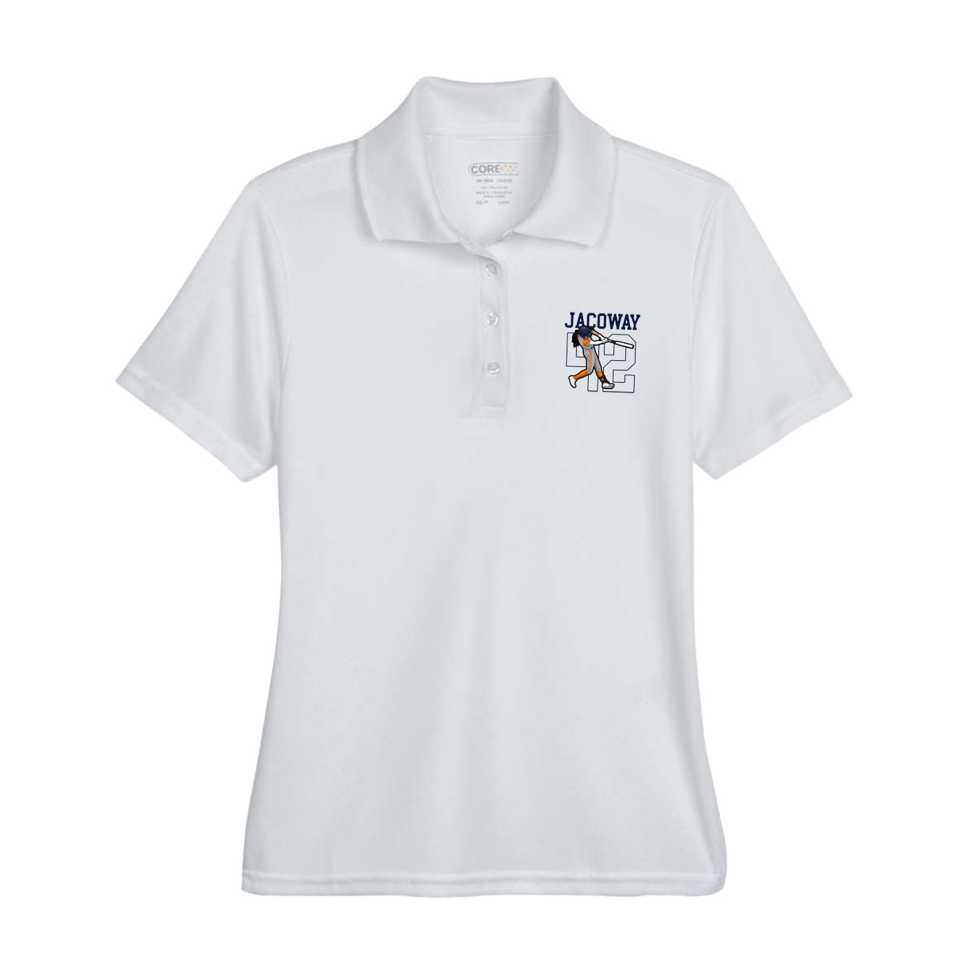 Womens Performance Polo — Shirsey in Grey