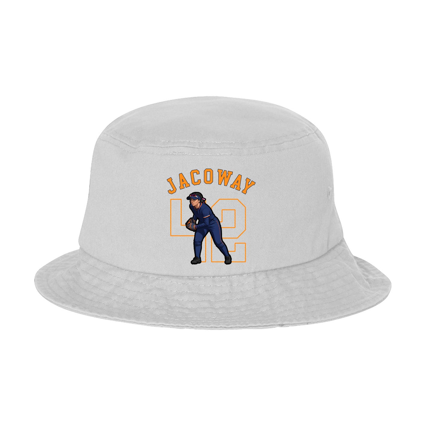 Bucket Cap — Shirsey Arch in White