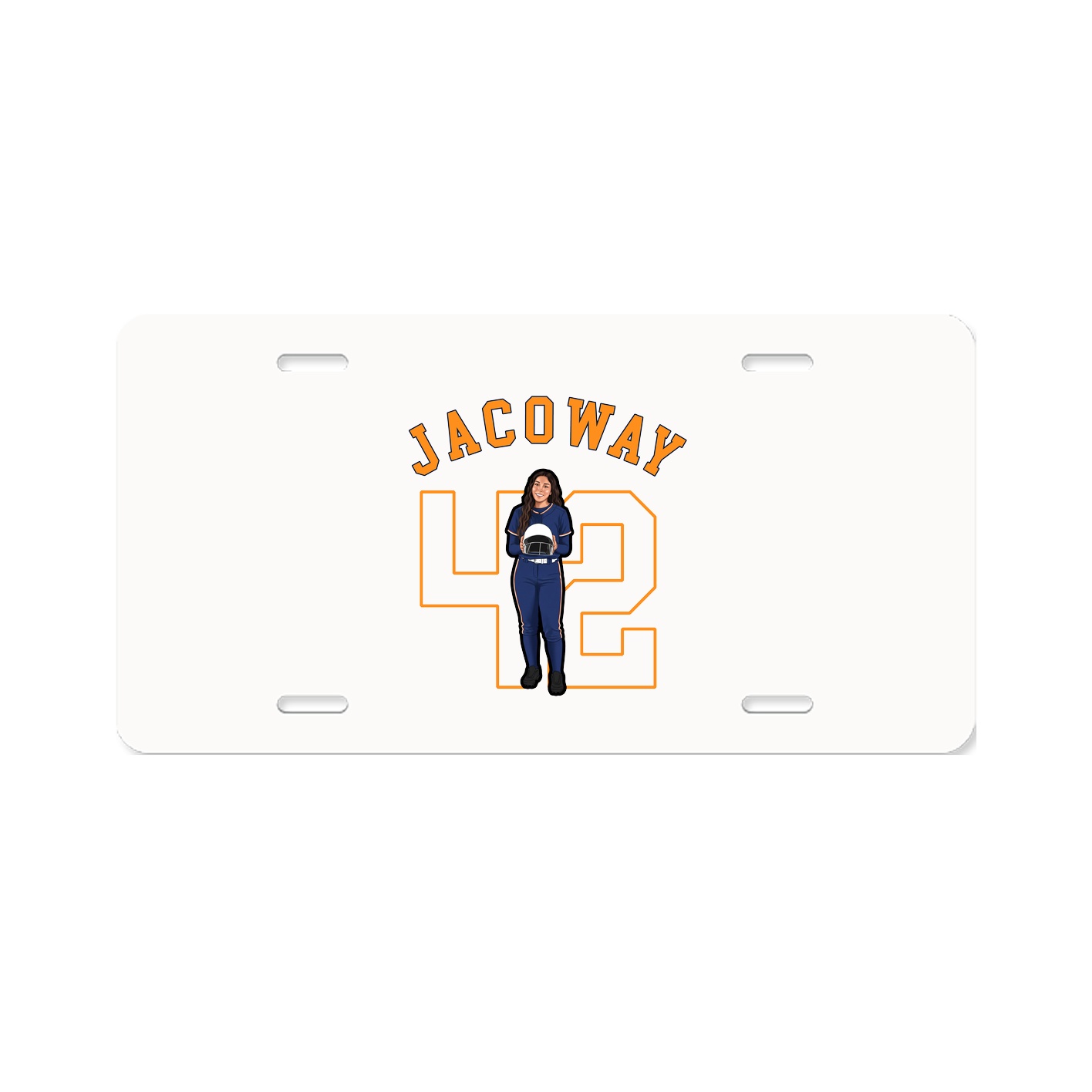 License Plate — Shirsey Arch in Classic