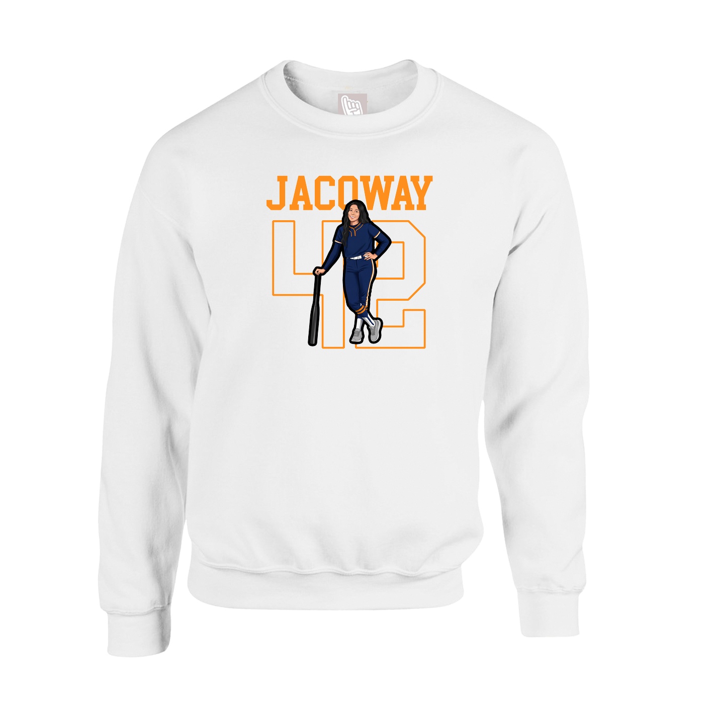 Fleece Crew — Shirsey in White