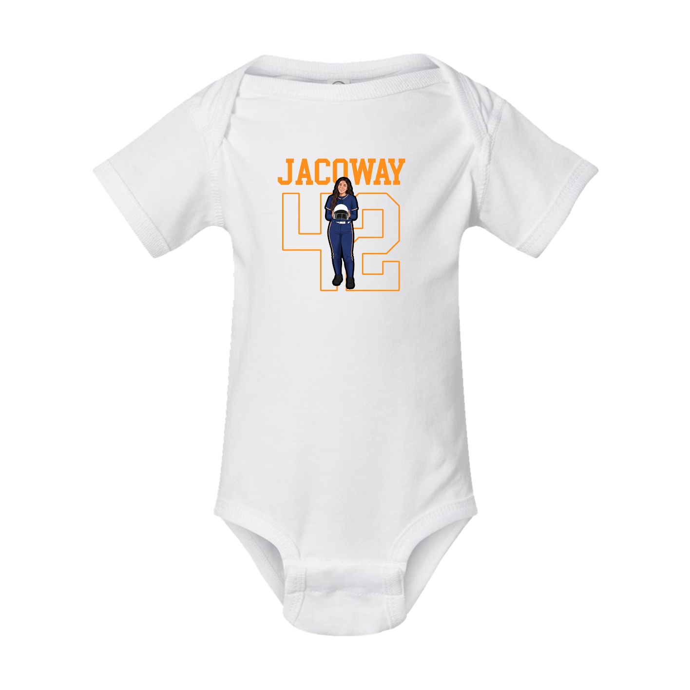 Baby Onesie — Shirsey in White