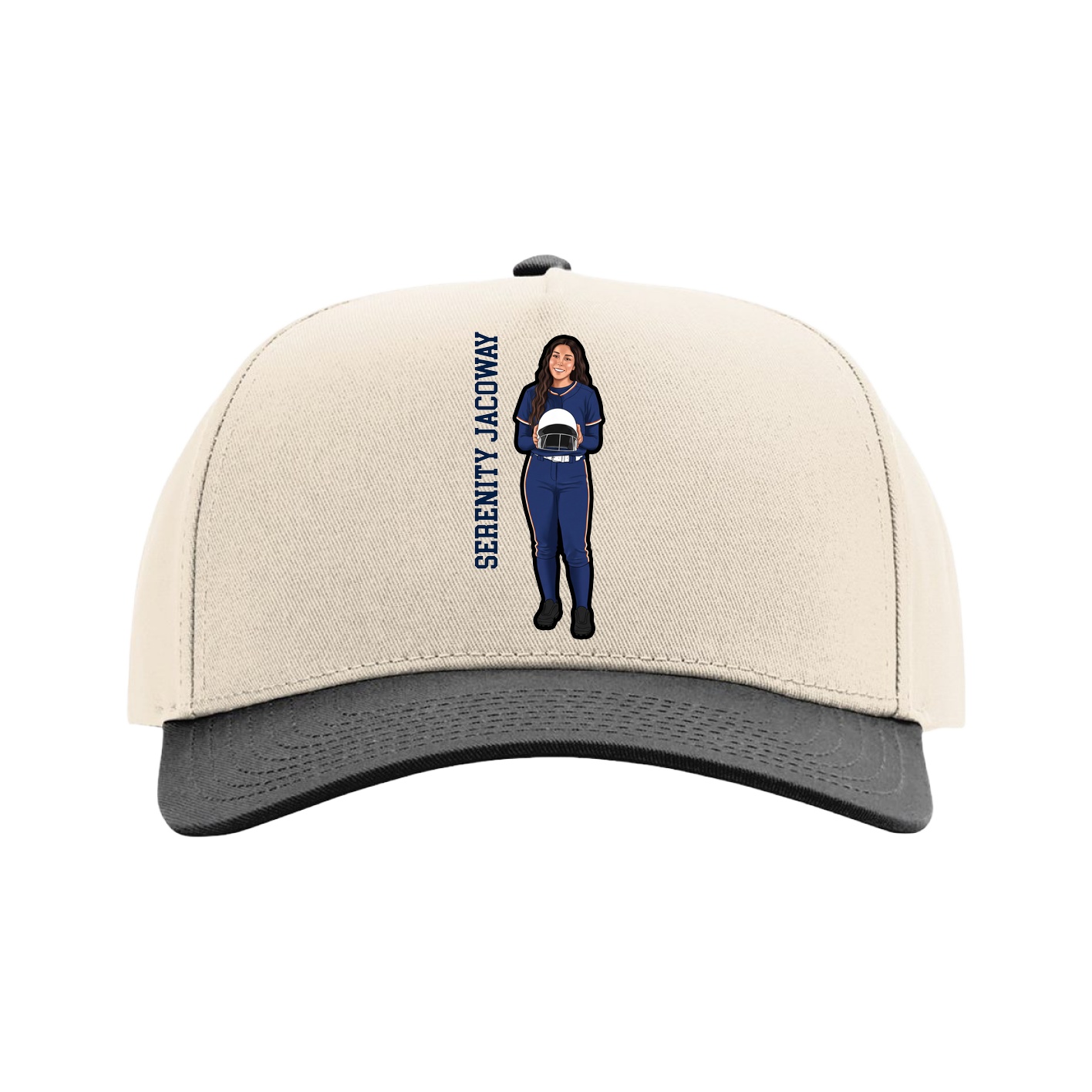 Full Fabric Five-Panel Champ Cap