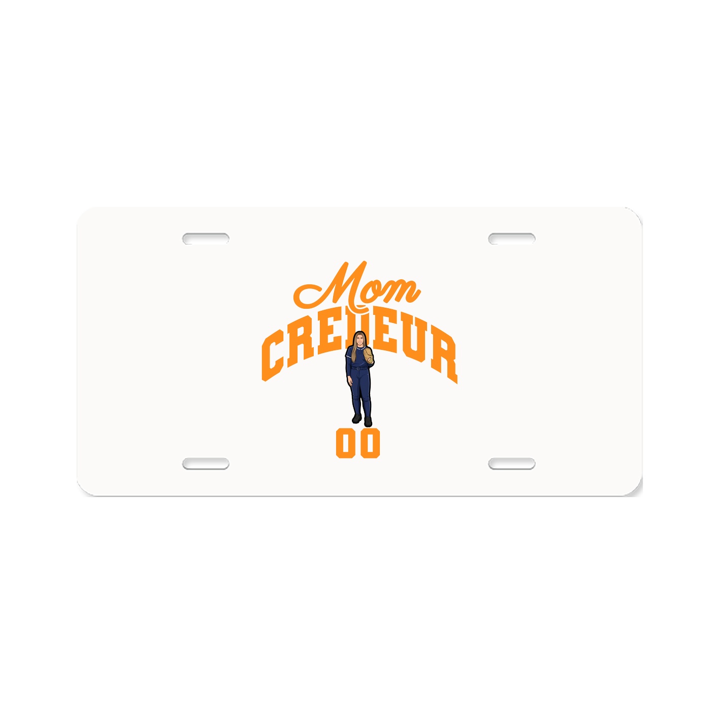 License Plate — Mothers Day Arch in Classic