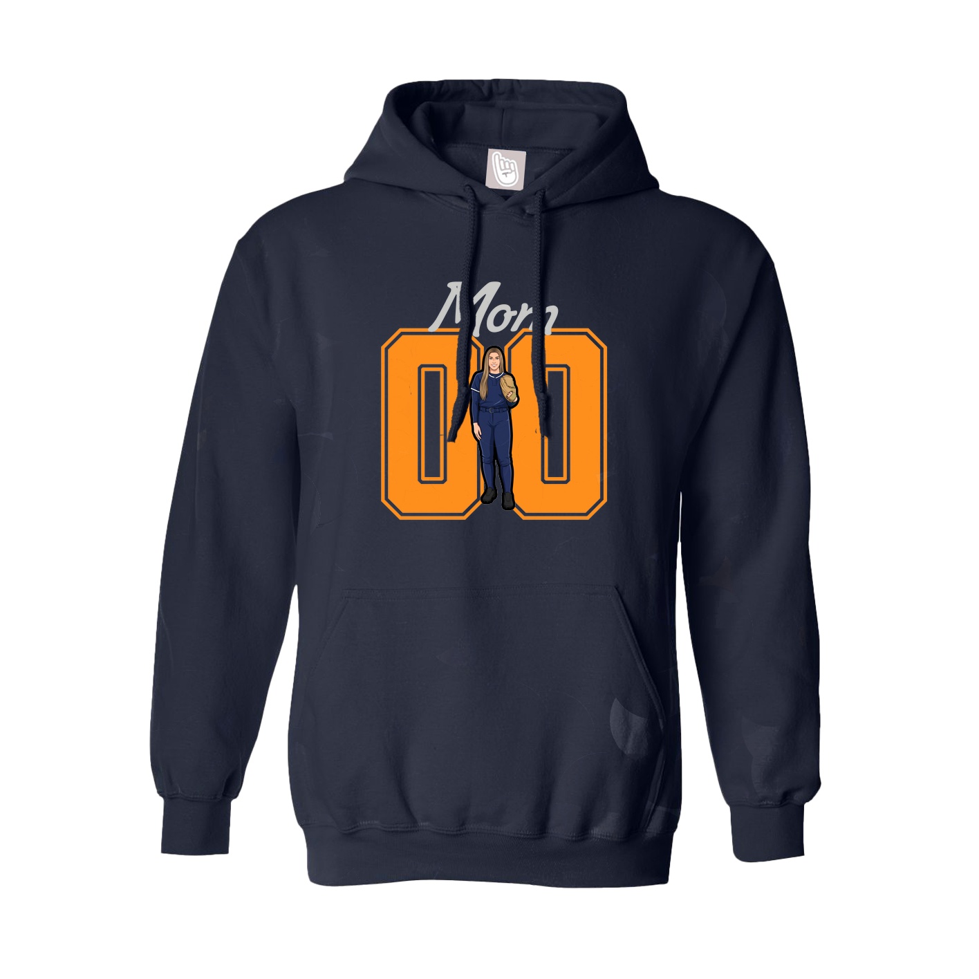 Youth Hoodie — Mothers Day Shirsey in Navy