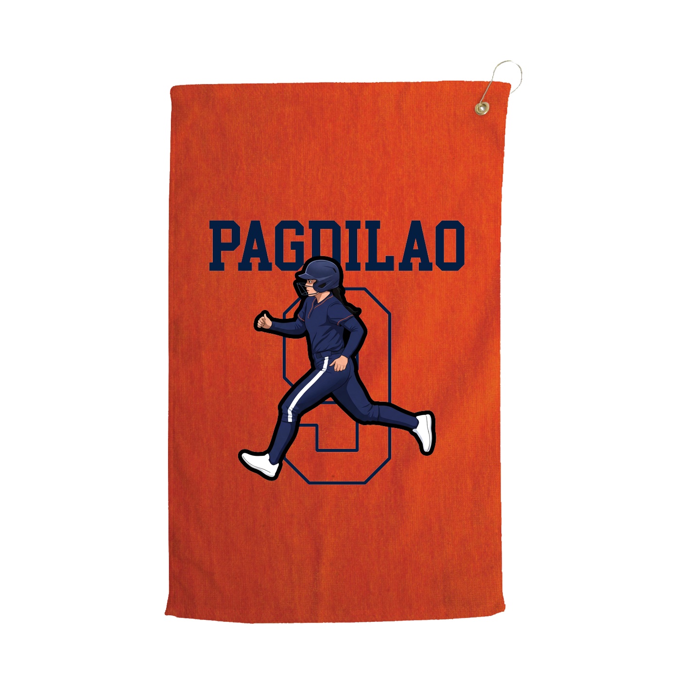 Golf Towel — Shirsey in Orange