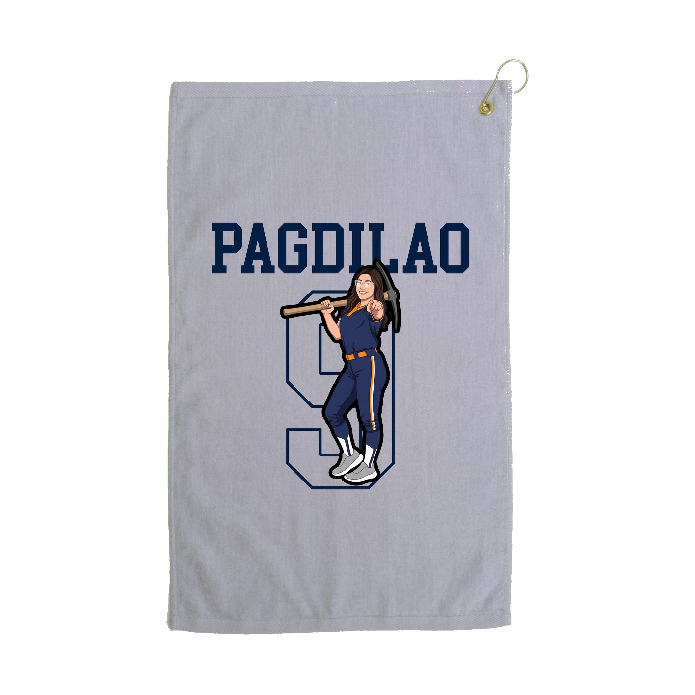 Golf Towel — Shirsey in Grey