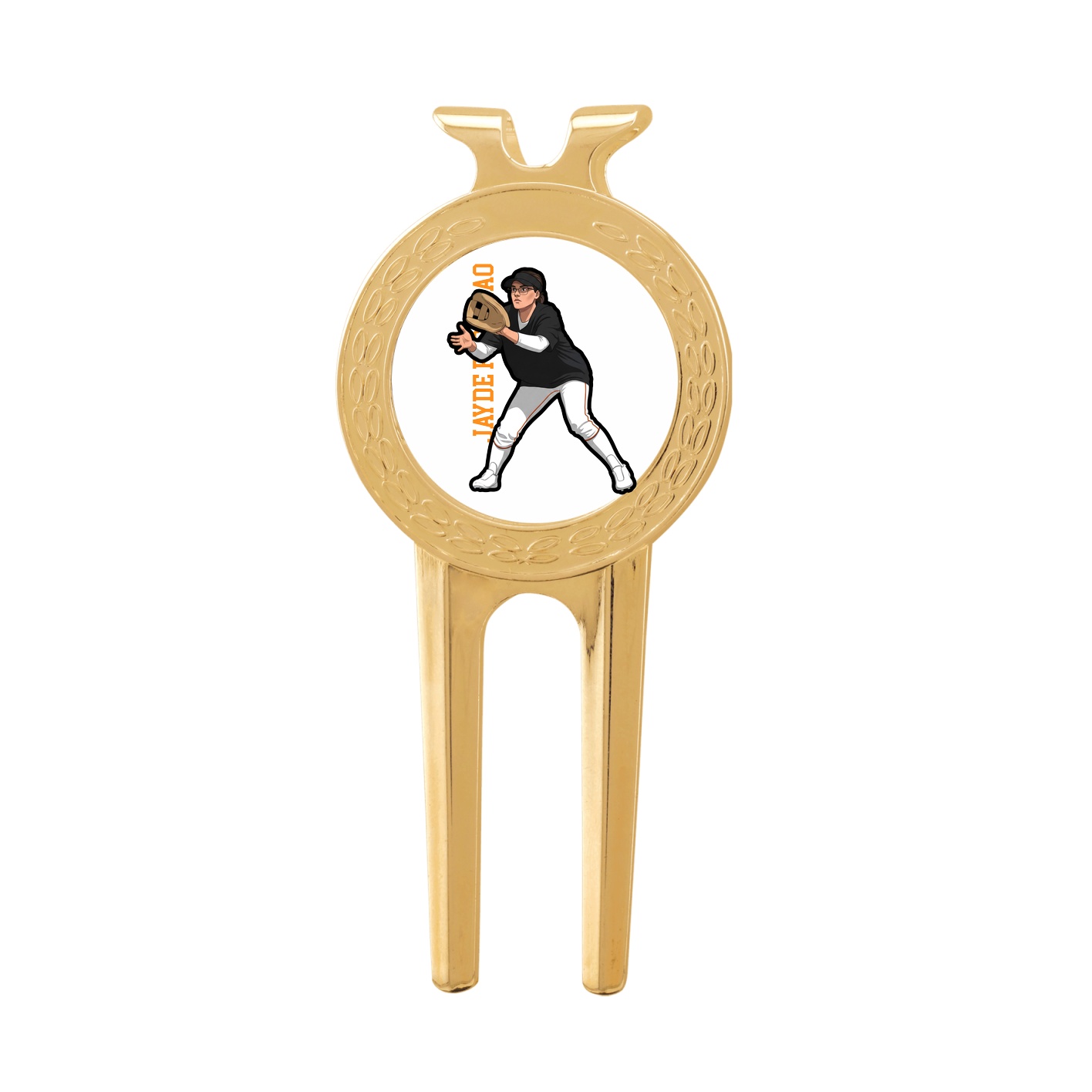 Divot Tool with Ball Marker — Name Vertical in Classic