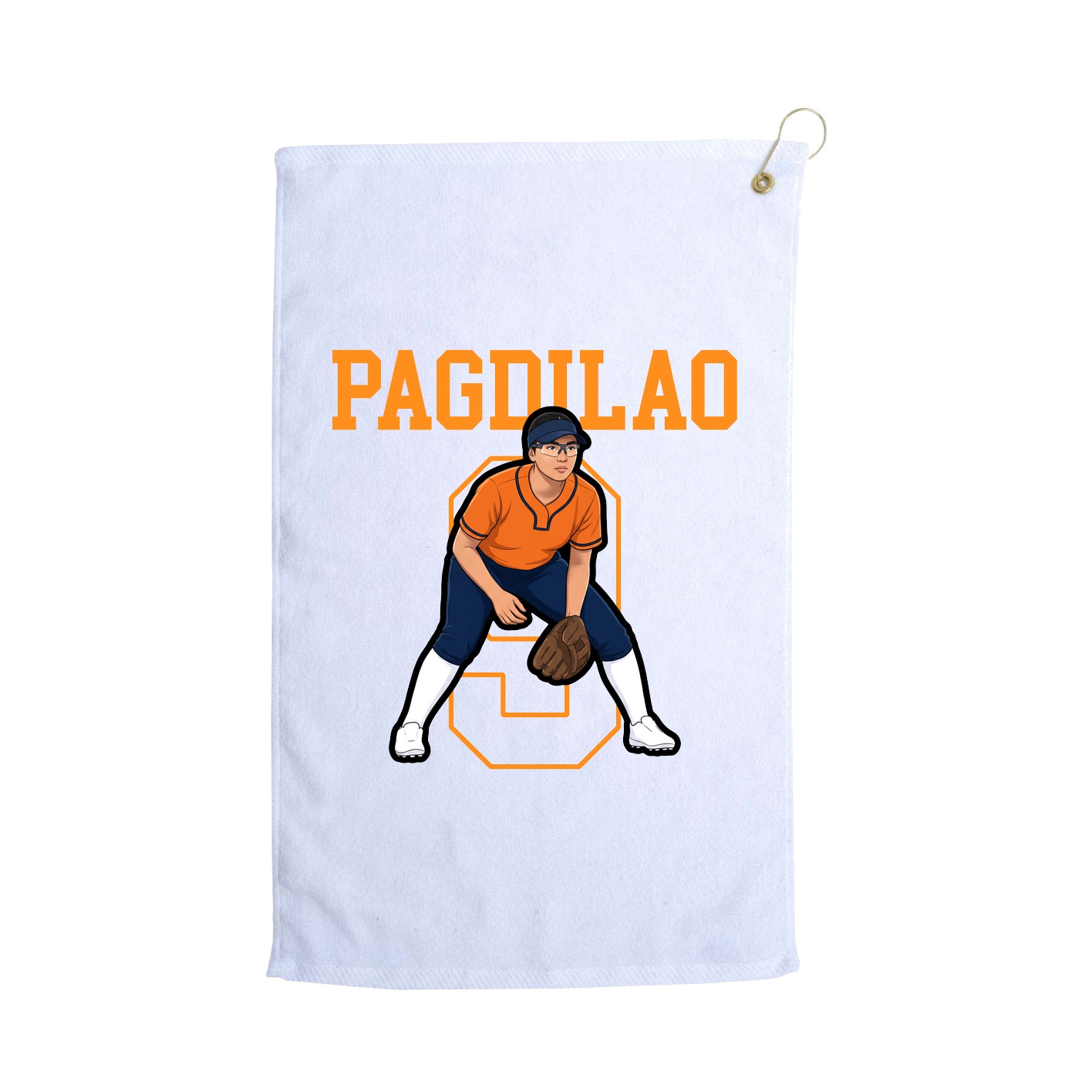 Golf Towel — Shirsey in White