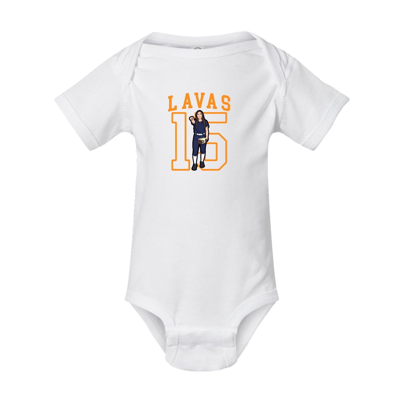Baby Onesie — Shirsey in White