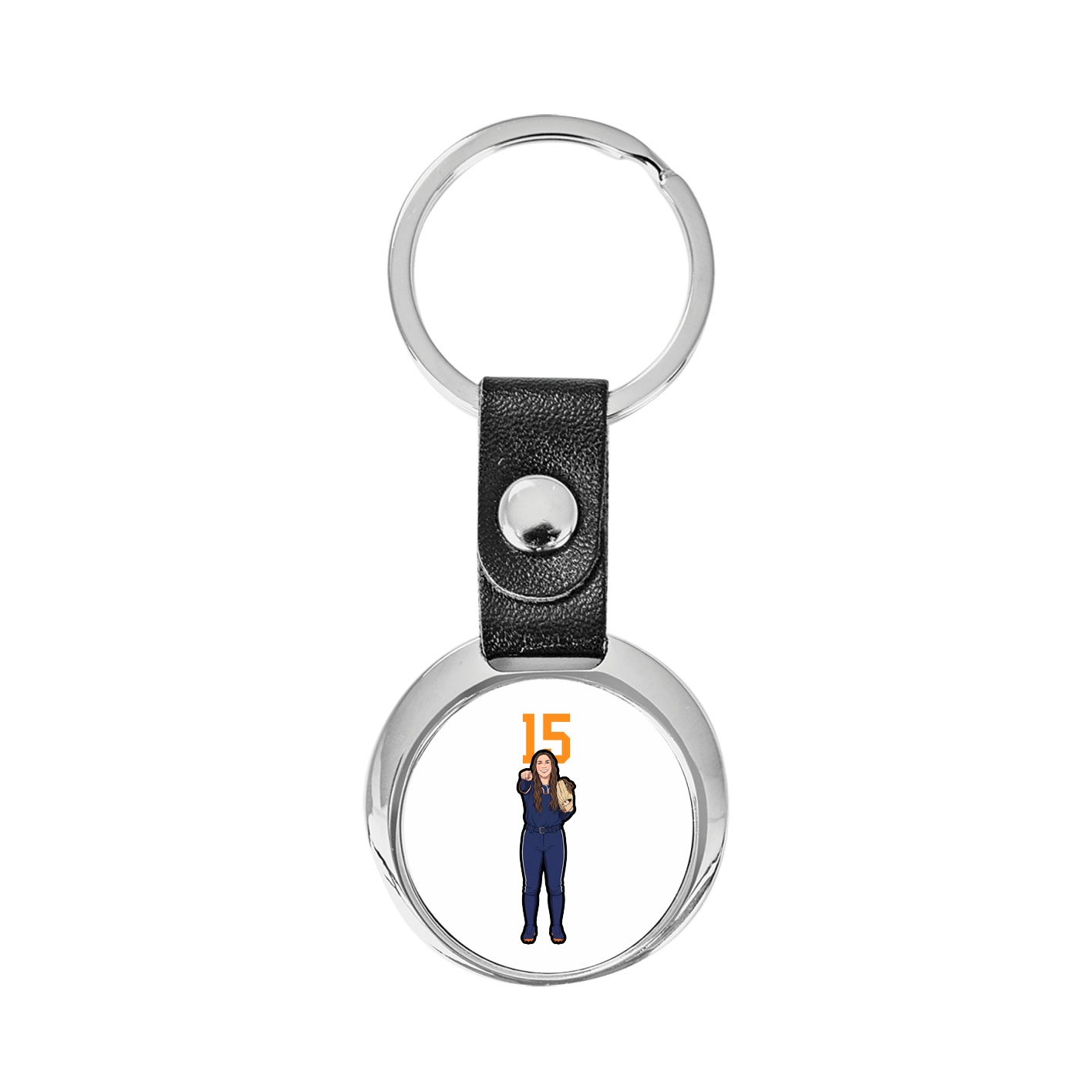 Key Chain — Number Top in Classic