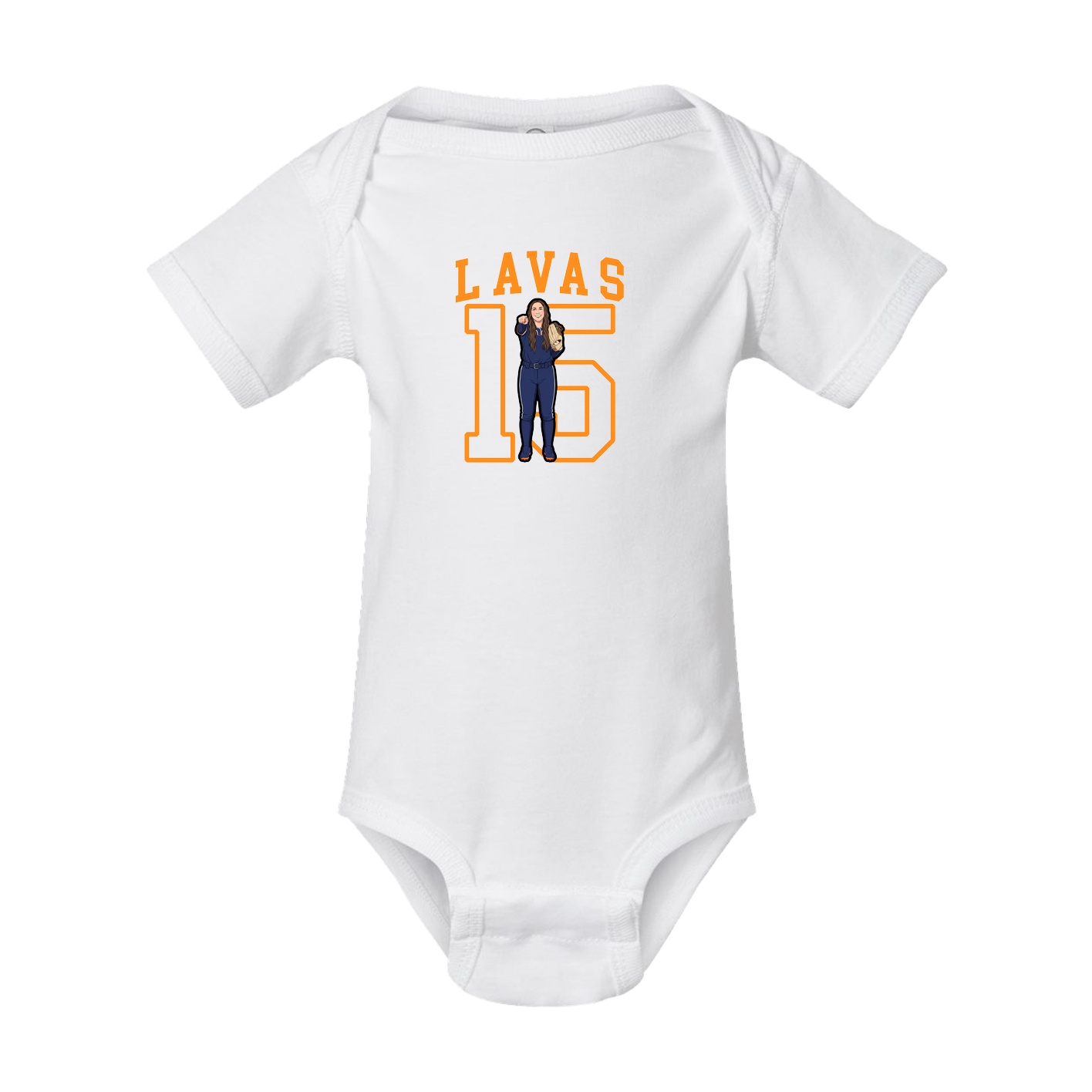 Baby Onesie — Shirsey in White