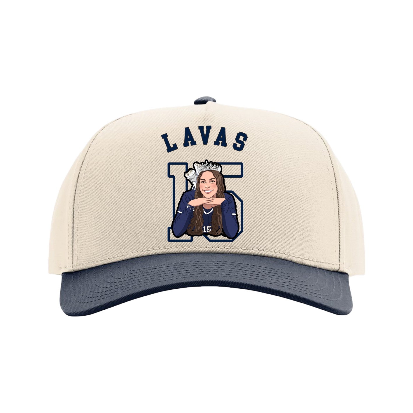 Full Fabric Five-Panel Champ Cap